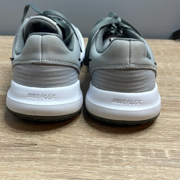 Nike Training Mens Flex Control 4 Workout Shoes Sneakers Grey Black Swoosh 8 - Picture 7 of 11